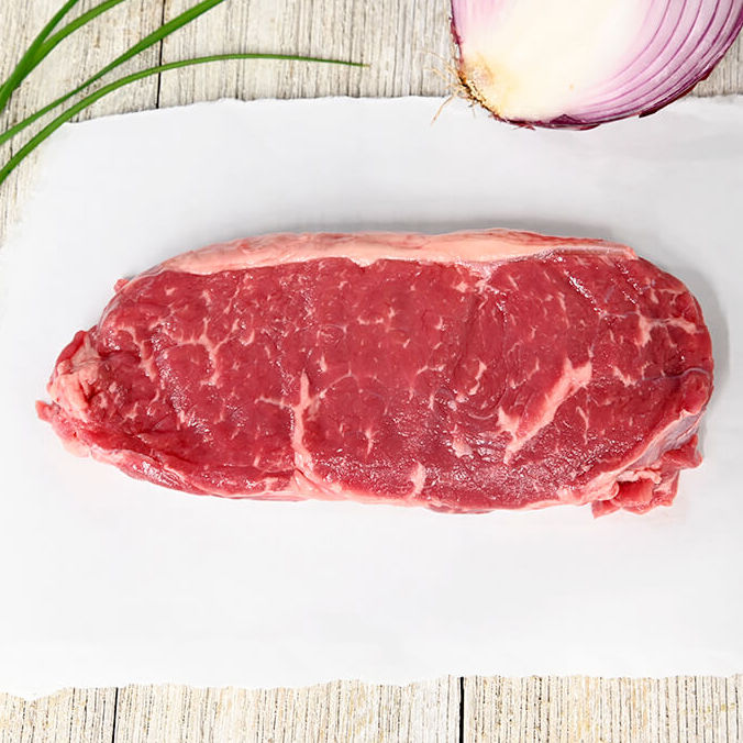 100% Grass-Fed NY Strip Beef Steak